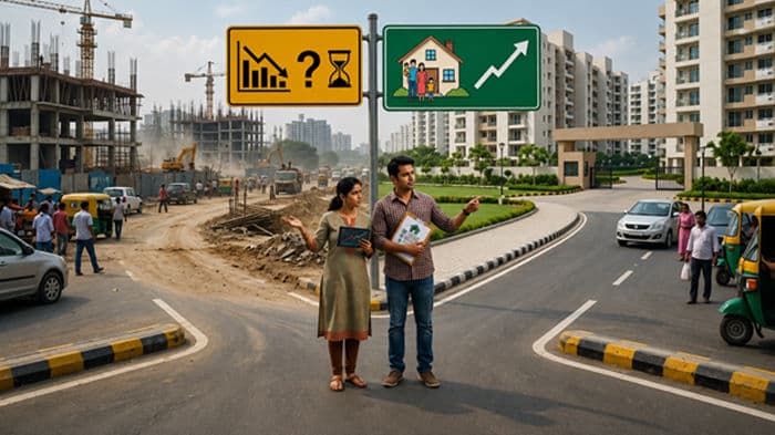 २०२६ में घर खरीदने का सही समय कब है? अभी खरीदें या संपत्ति की कीमतें गिरने का इंतज़ार करें?