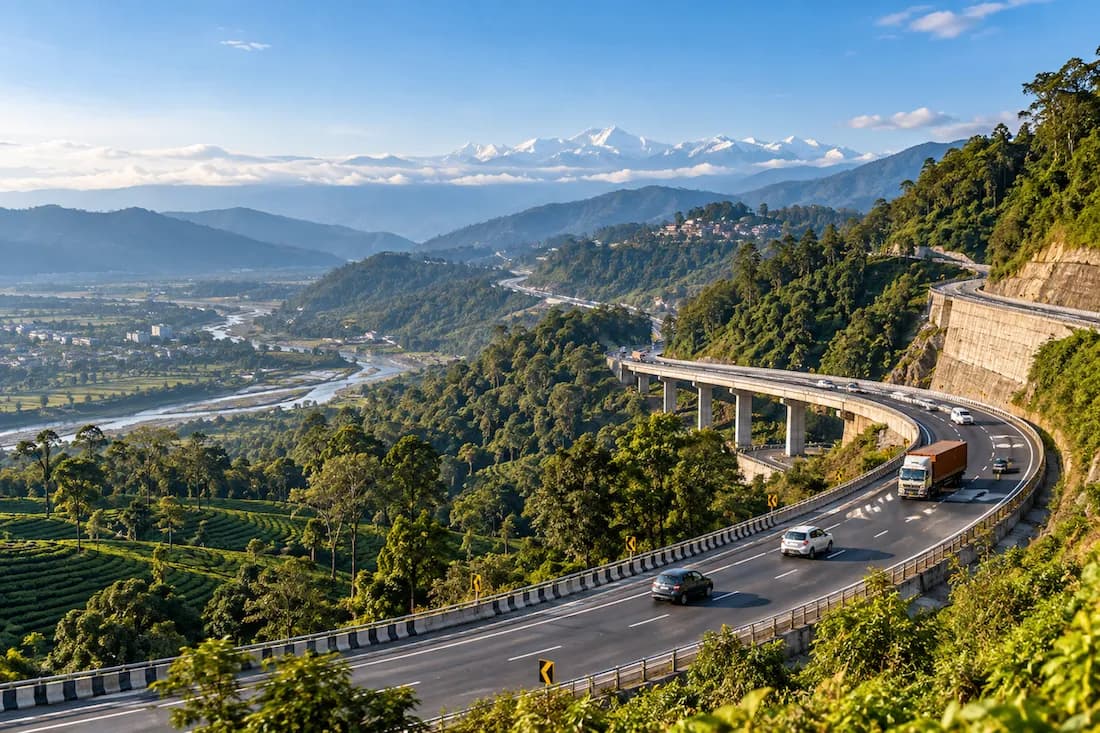 How a proposed new foothills highway linking Siliguri, Darjeeling and the Dooars could reshape North Bengal real estate and hospitality