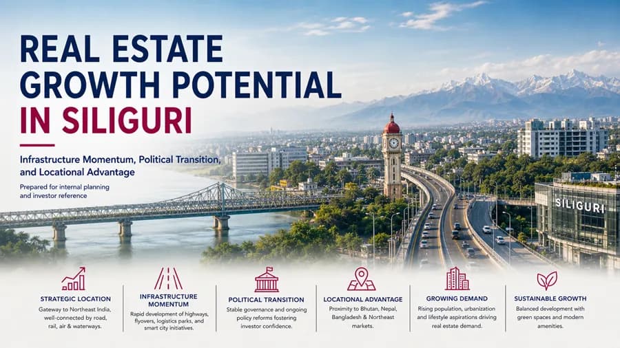 Real Estate Growth Potential in Siliguri